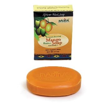 Mango Butter African Black Soap - 3½ oz