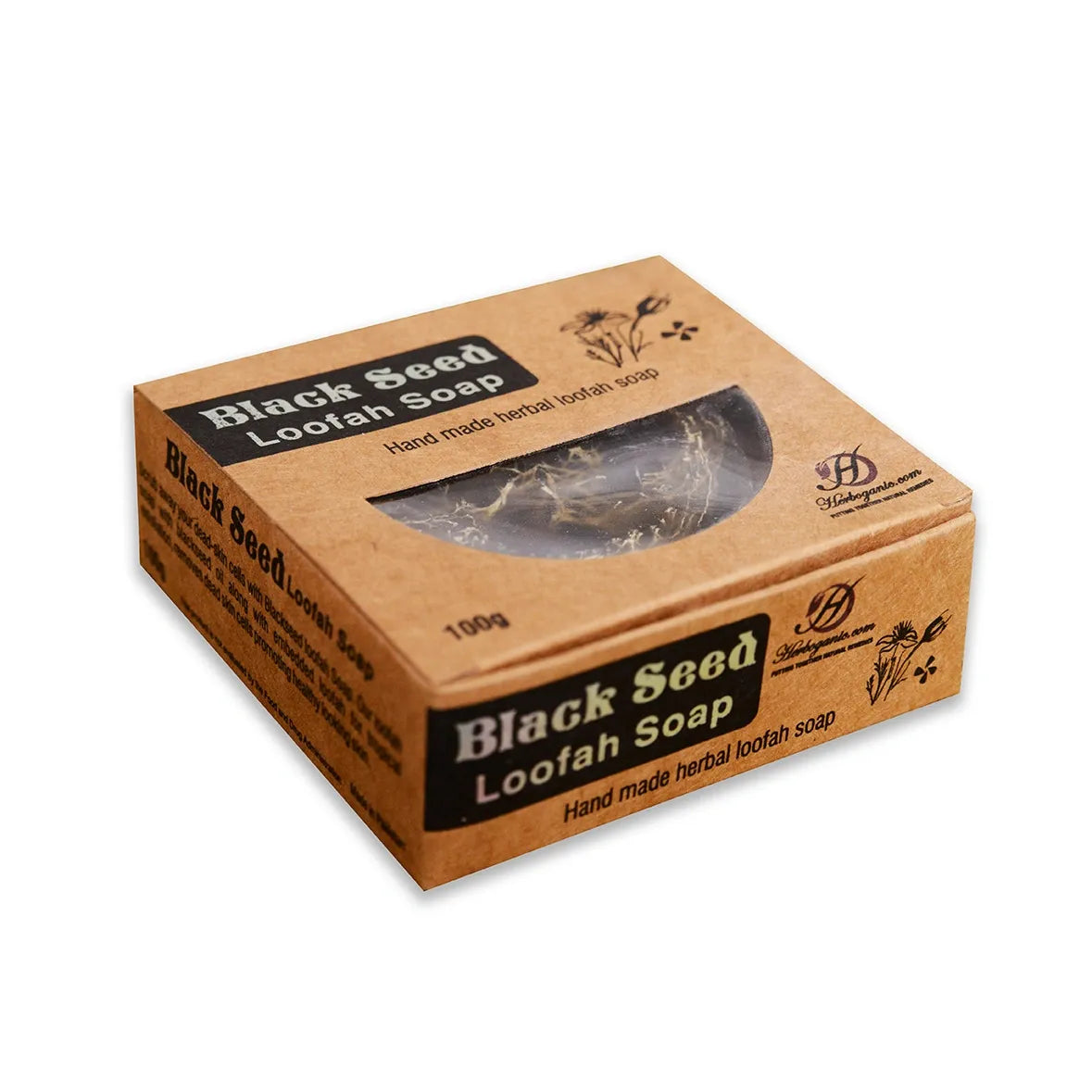 Black Seed Loofah Soap - 100g