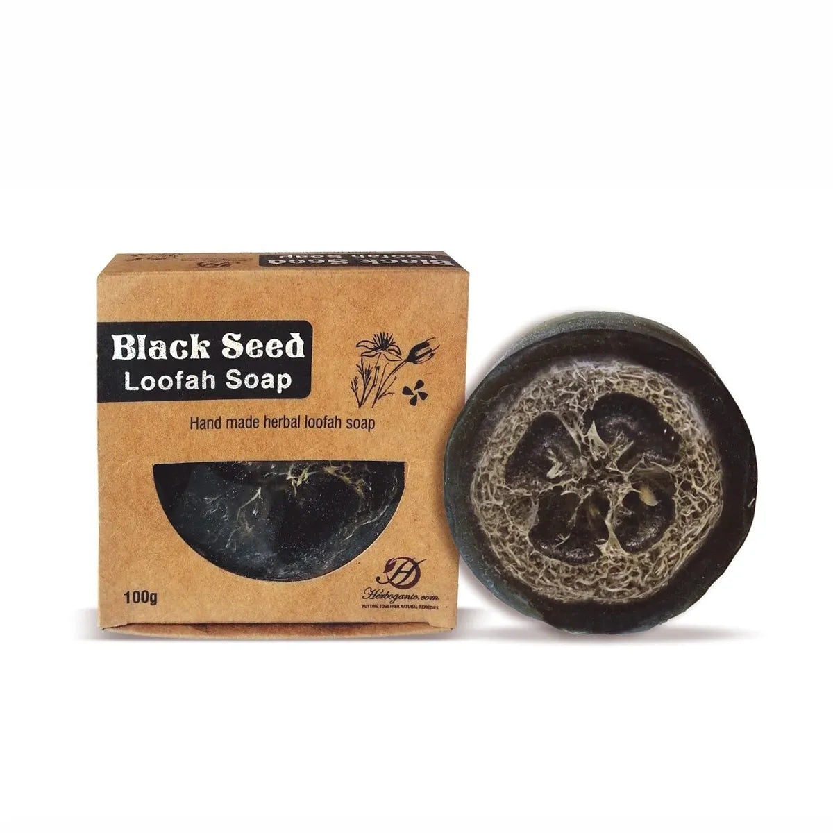 Black Seed Loofah Soap - 100g